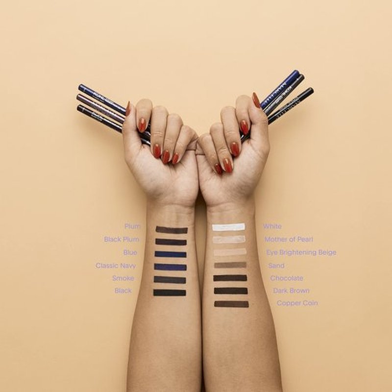 Marcelle Kohl Eyeliner, Classic Navy, Eye Pencil, Long-Lasting, Waterproof, Intense Colour, Fragrance-Free, Hypoallergenic, Recognized by CDA, Cruelty-Free, 0.04 Oz.