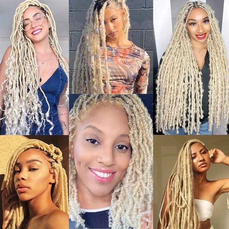 IXIMII 613 Pre-Separated Springy Afro Twist Hair 16 Inch 3 Packs Marley Braiding Crochet Hair Soft Synthetic Hair Extensions for Distressed Faux Locs,Spring Twists,Passion Twist