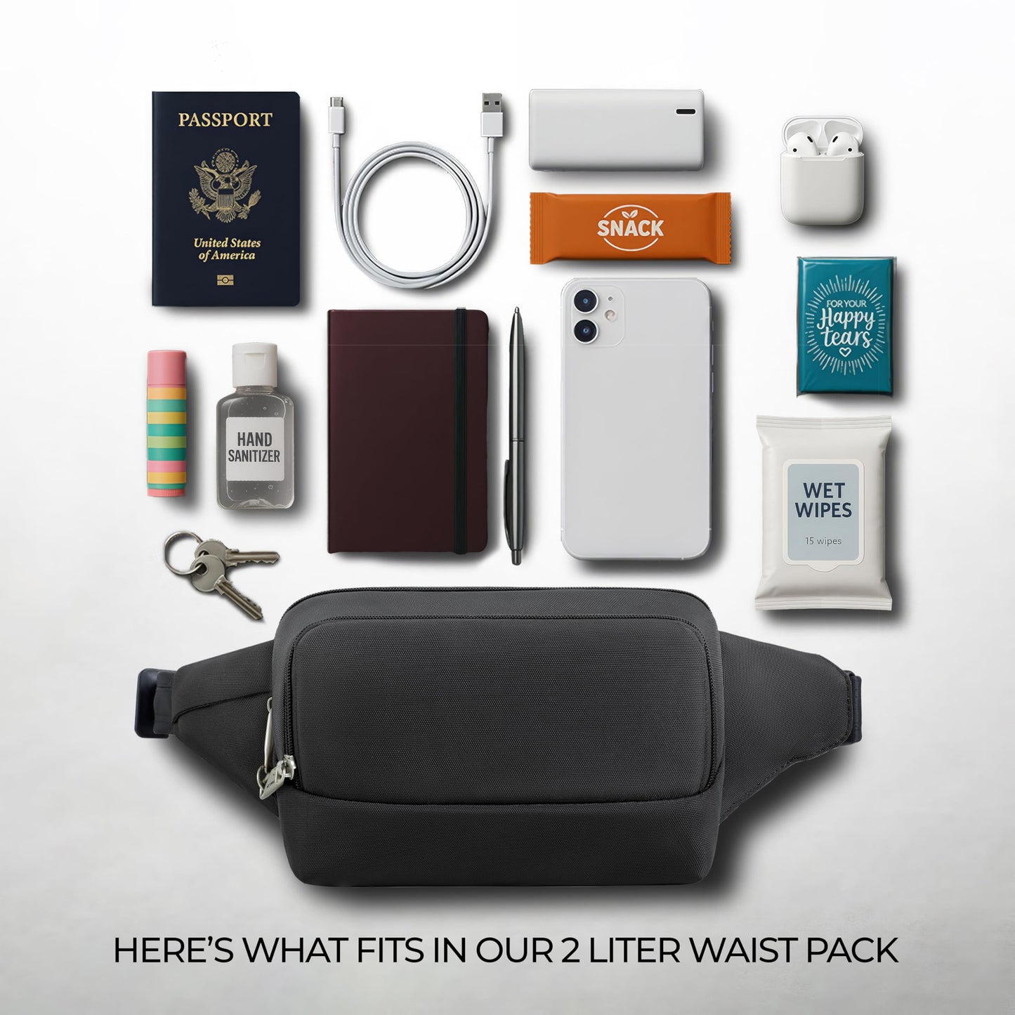 Travelon Anti-Theft Classic Waist Pack