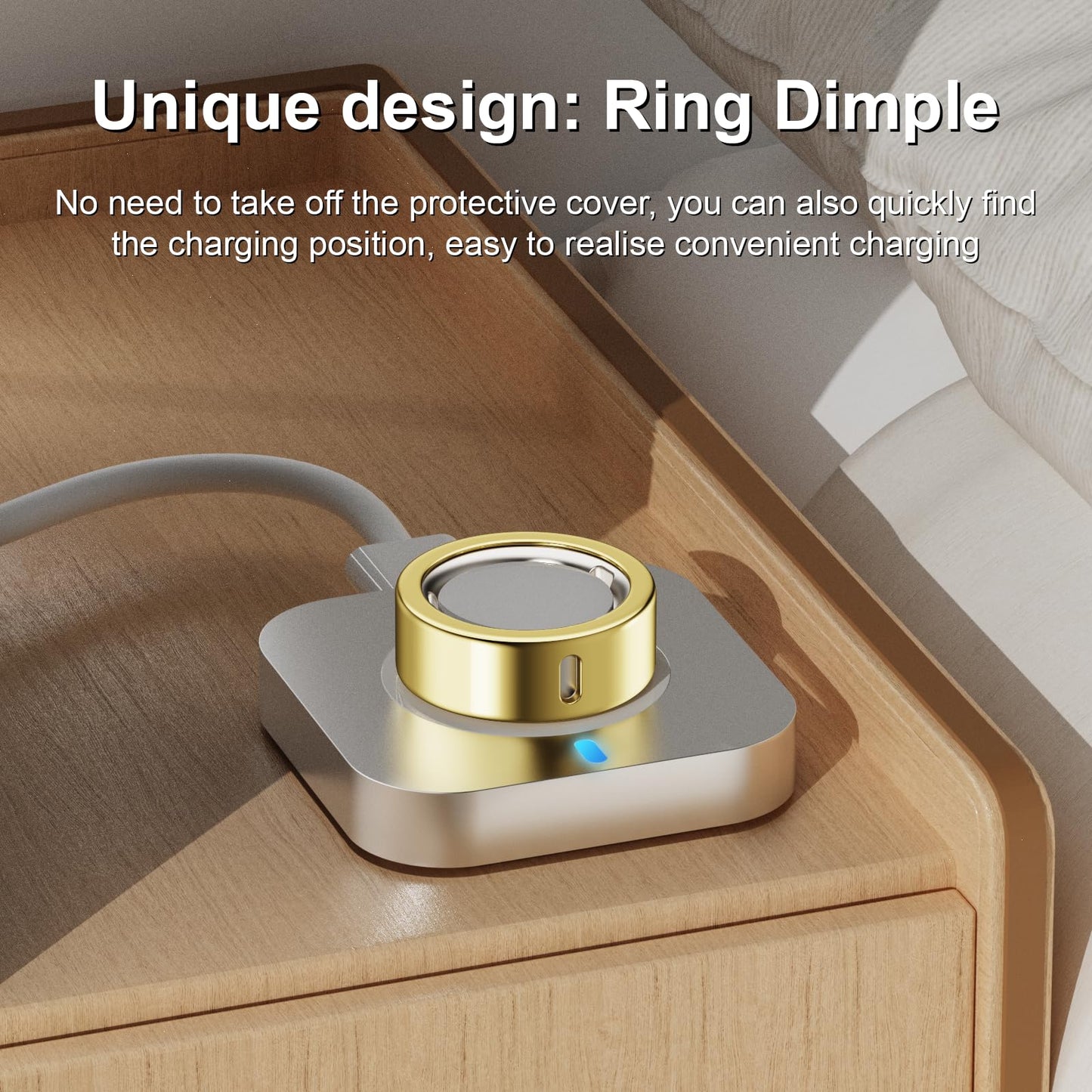 Hexasider 5 Pack Covers Compatible with Oura Ring 4/Oura Ring 3-Size 8