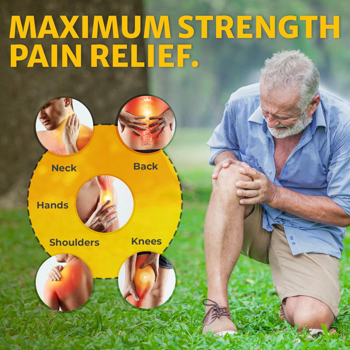 True Love Deep Rub Pain Cream – Extra Strength Pain Relief Cream with All Natural Ingredients for Muscle Soreness, Joint Pain, and Stiffness – Non-Greasy, Long-Lasting Comfort, 2 oz