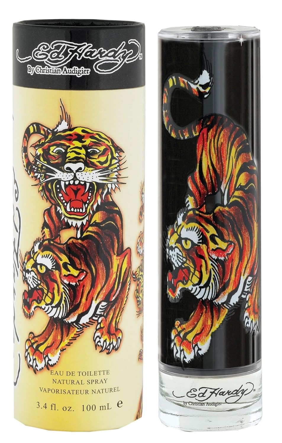 Ed Hardy Eau De Toilette Spray for Men - 3.4 oz | Christian Audigier Fragrance