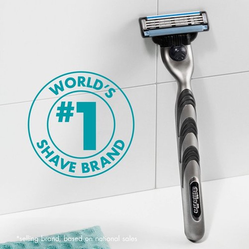 Gillette Mach3 Razor Refills for Men, 4 Razor Blade Refills (Pack of 2)