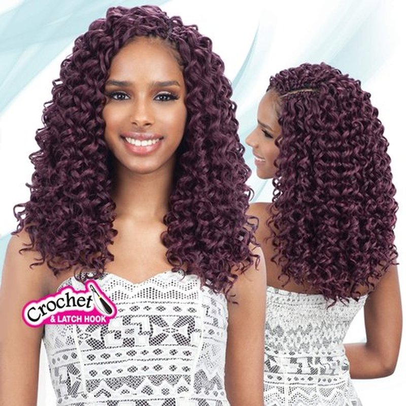 FreeTress Synthetic Hair Crochet Braids GoGo Curl 12" (4-Pack, 30)