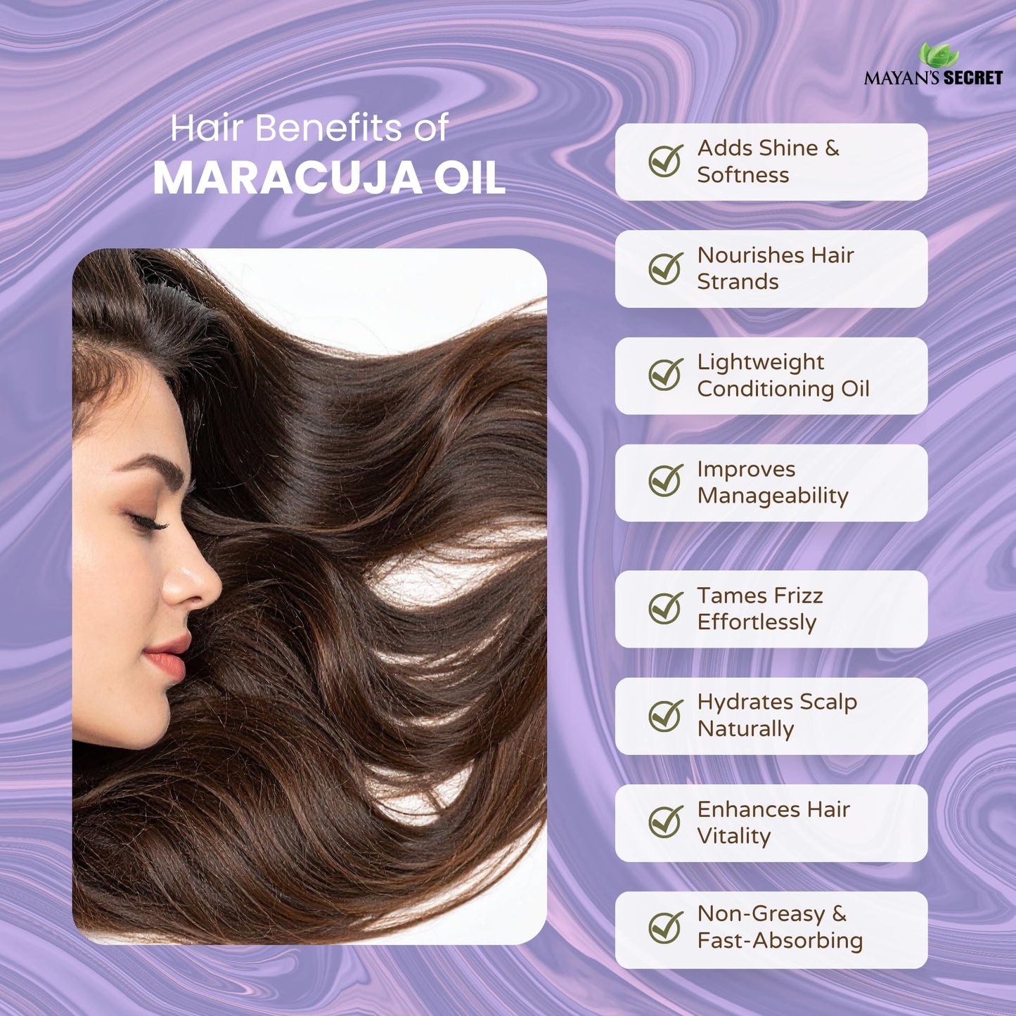 Pure Carrier and Essential Oils for Skin Care, Hair, Body Moisturizer for Face-Anti Aging Skin Care (Maracuja Oil (Passion Fruit), 4oz)