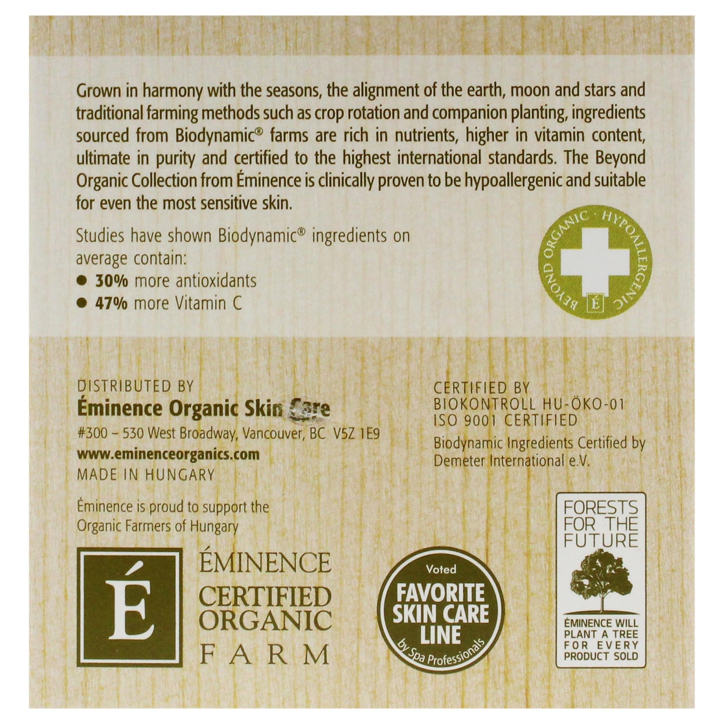 Eminence Apricot Calendula Nourishing Cream 1 Oz