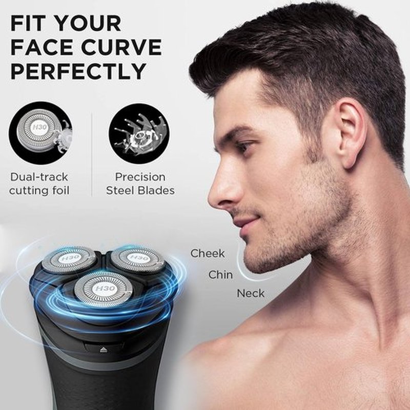 SH30 Replacement Heads Compatible with Philips Norelco Series 3000 3000, 2000, 1000 and S738 S738 Electric Shavers,Comfortable Shaving Heads 9 Pack