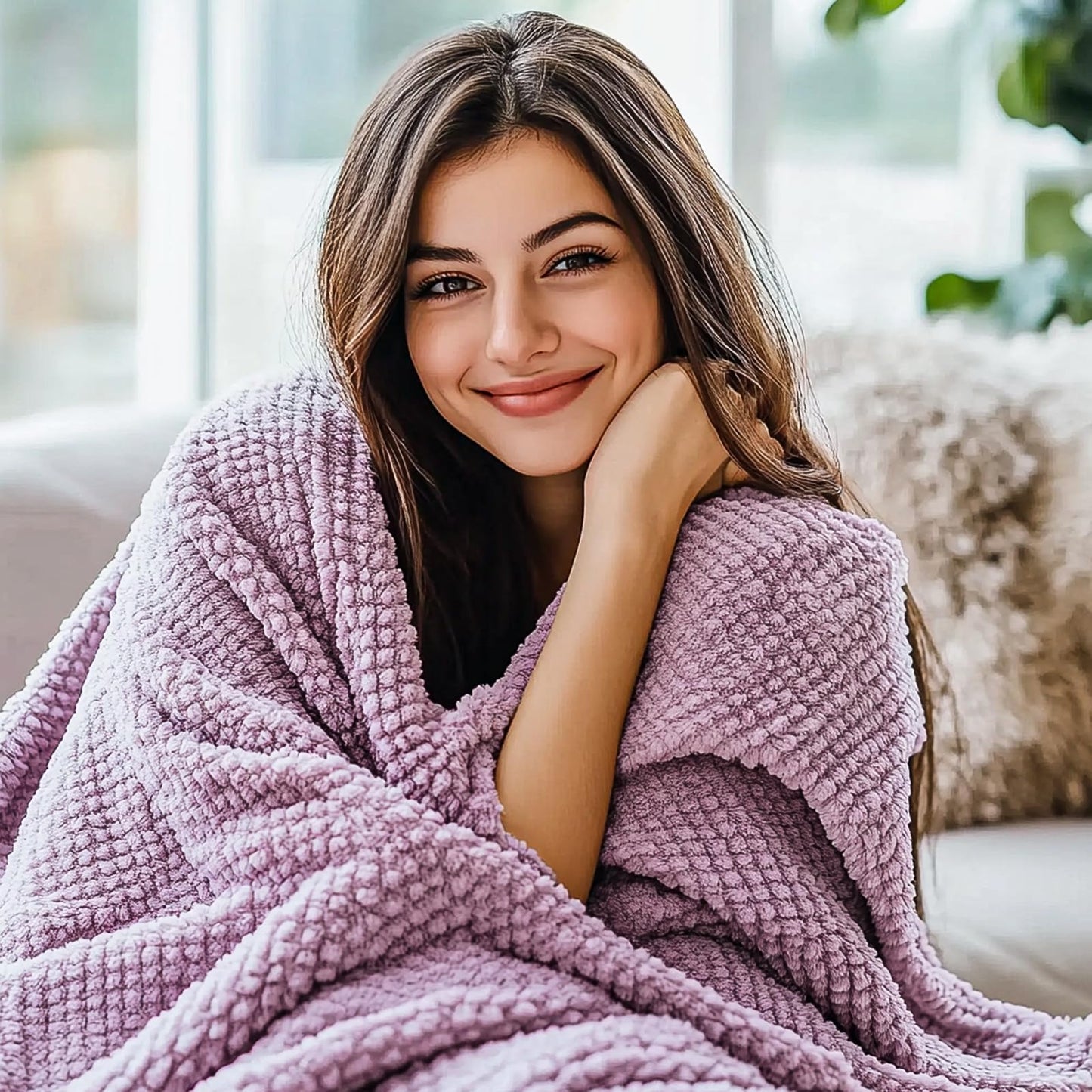 Birthday Gifts for Women, Self Care Relaxing Spa Gift Baskets with Flannel Blanket for Mom, Wife, Sister, Grandma, Friends, Her, Teacher Appreciation Graduation Retirement Gift