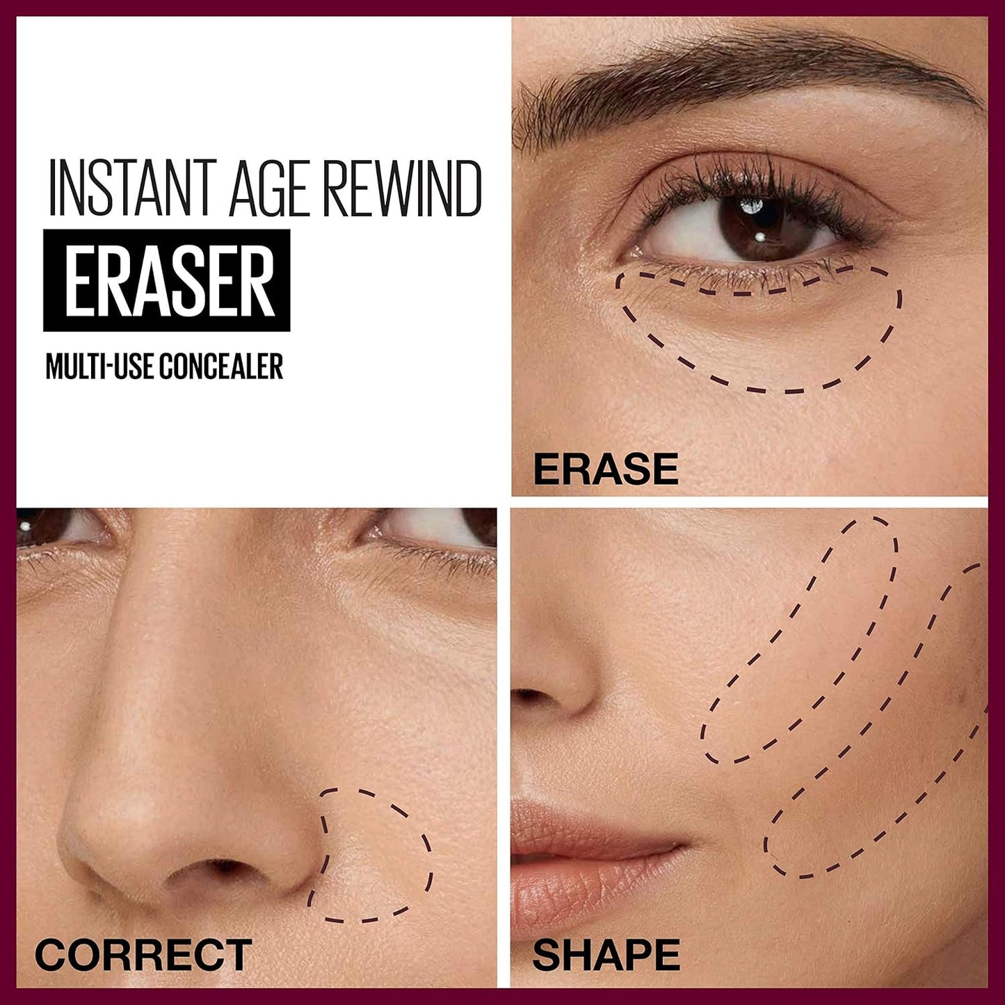 Maybelline Instant Age Rewind Concealer for Dark Circles - Fair, 0.2 Fl Oz (2-Pack)