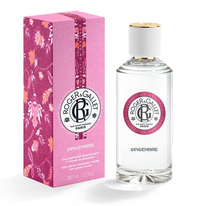 ROGER & GALLET | Fragrant Water Body Spray for Women | Gingembre - Ginger 3.3 Oz.
