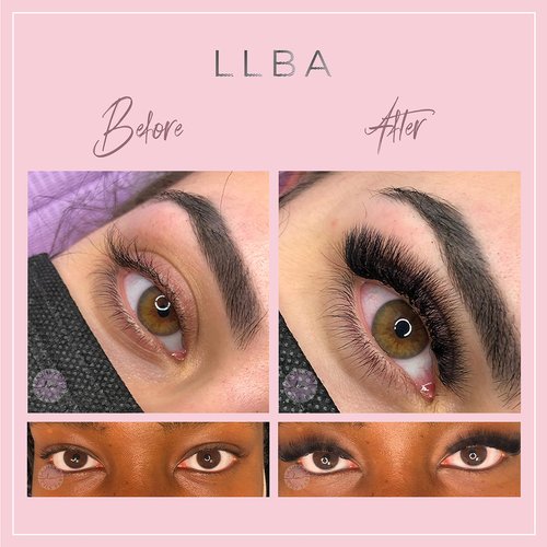 LLBA Promade Fans | Handmade Volume Eyelashes | Multi Selections From 3D To 16D | C CC D DD L M Curl | Thickness 0.03 ~ 0.1 mm | 8 - 20mm Length | Long Lasting | Easy Application (4D-0.07 D 8 mm)