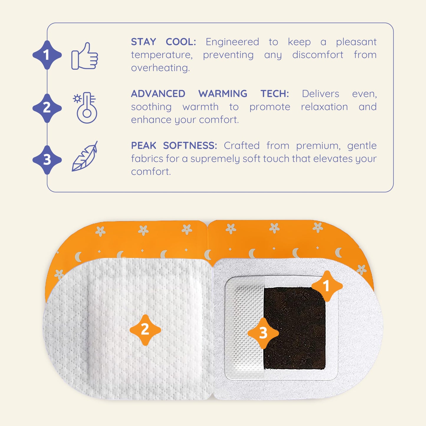 Naptuno 16 Packs Steam Eye Mask for Dry Eyes, Self Heating Disposable Eye Compress, Puffiness Relief, Travel, Relaxing Spa Gifts with 12 Aroma Stickers (Lavender)