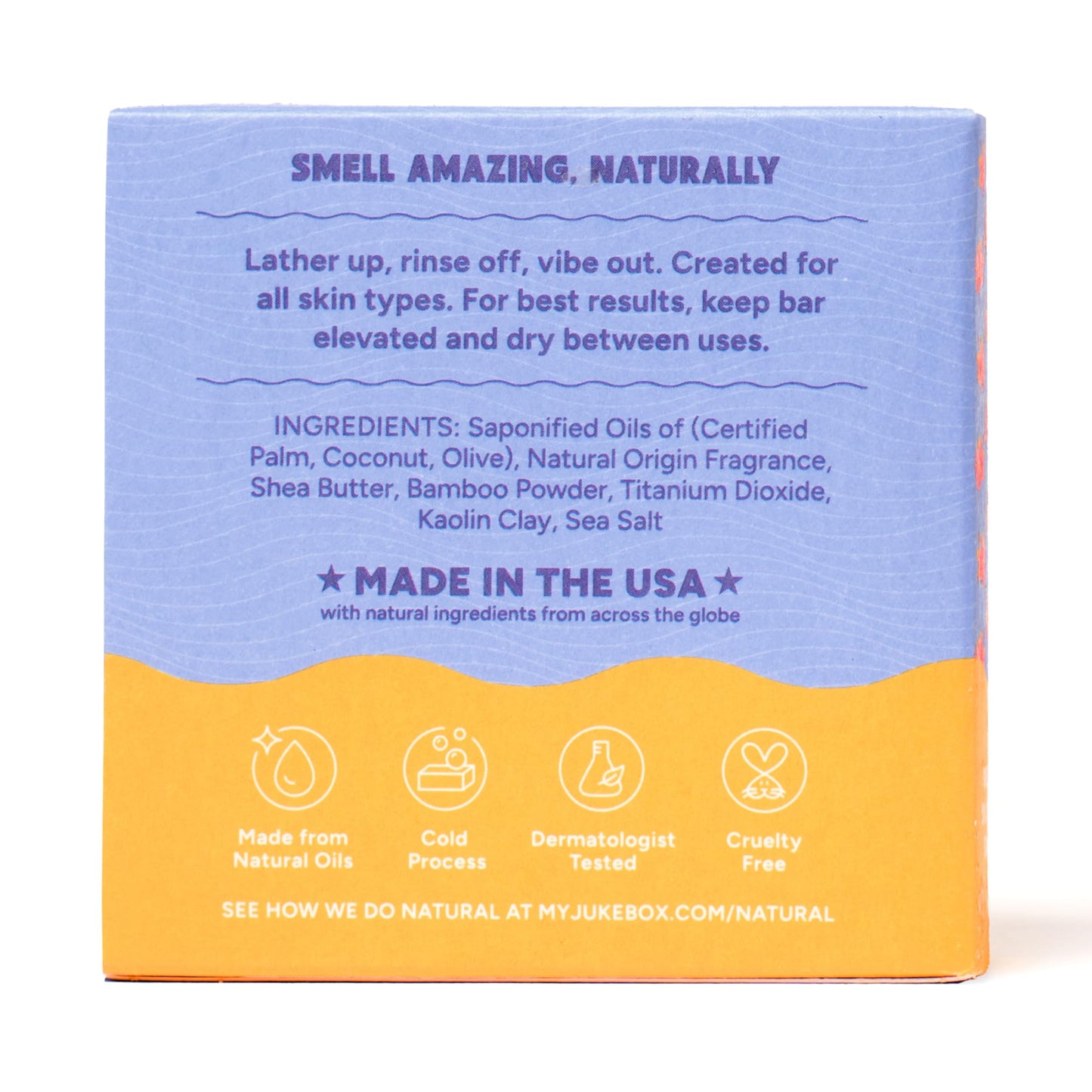 JUKEBOX Natural Women’s Bar Soap – Creamy Lather – Shower & Bath Soap, Crafted Using Cold Process With Natural Oils – No Harsh Ingredients – Island in the Sun, 5oz (3-Pack)
