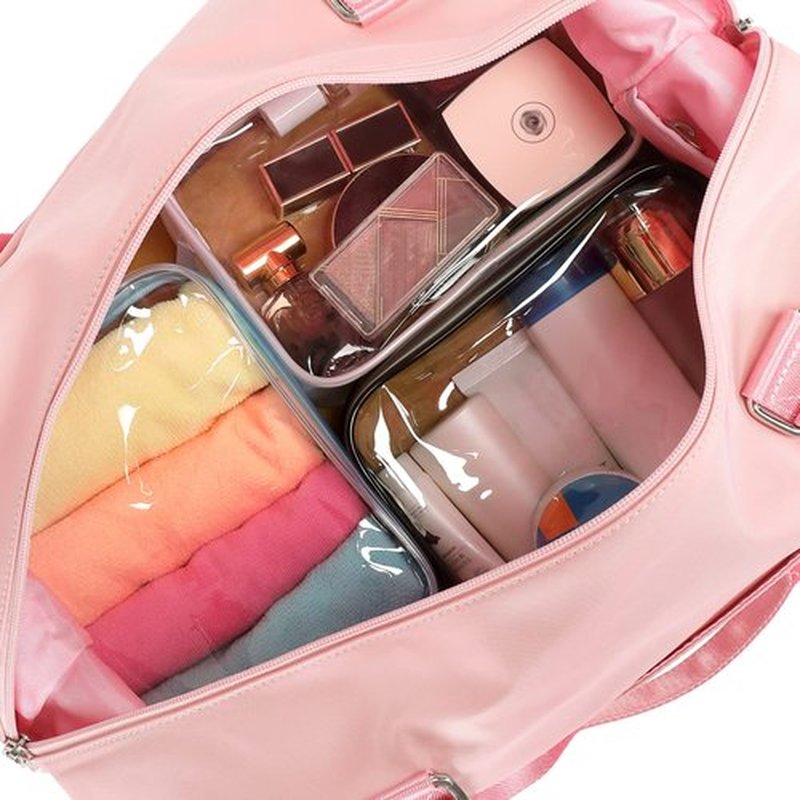 PACKISM Clear Toiletry Bag - 3 Pack TSA Approved Toiletry Bag Quart Size Bag, Travel Makeup Cosmetic Bag for Women, Carry on Airport Airline Compliant Bag, Black