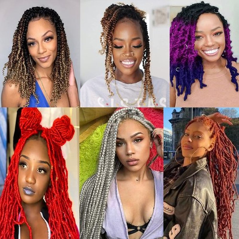 Paraglame Marley Hair 16 Inch Springy Afro Twist Hair 3 Tones Ombre Marley Twist Braiding Hair, Wrapping Hair for Soft Locs Synthetic Crochet Braids Hair Extension for Black Women(1B/27/613)