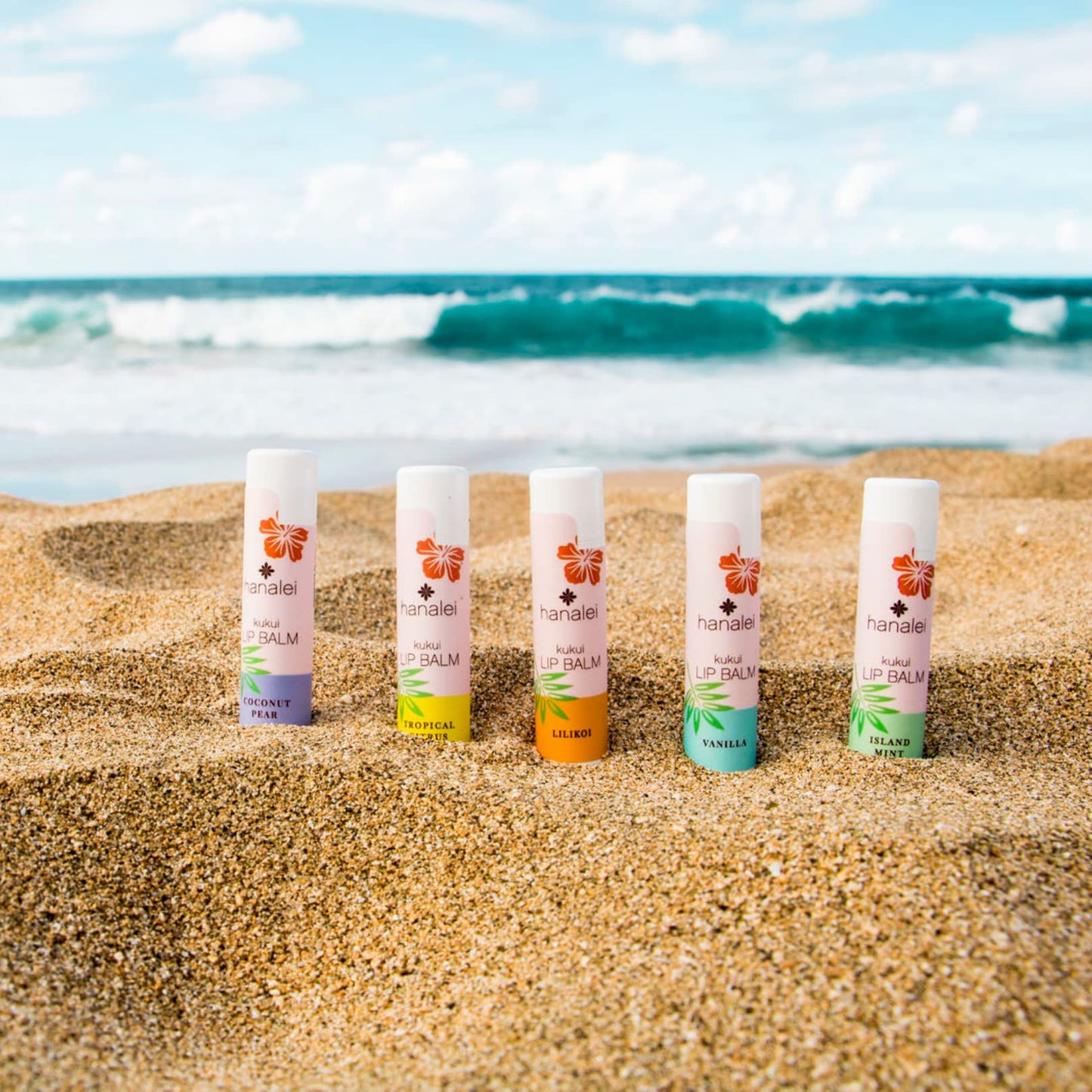 Hanalei Lip Balm & Moisturizer – Tropical Citrus, Kukui Oil & Beeswax
