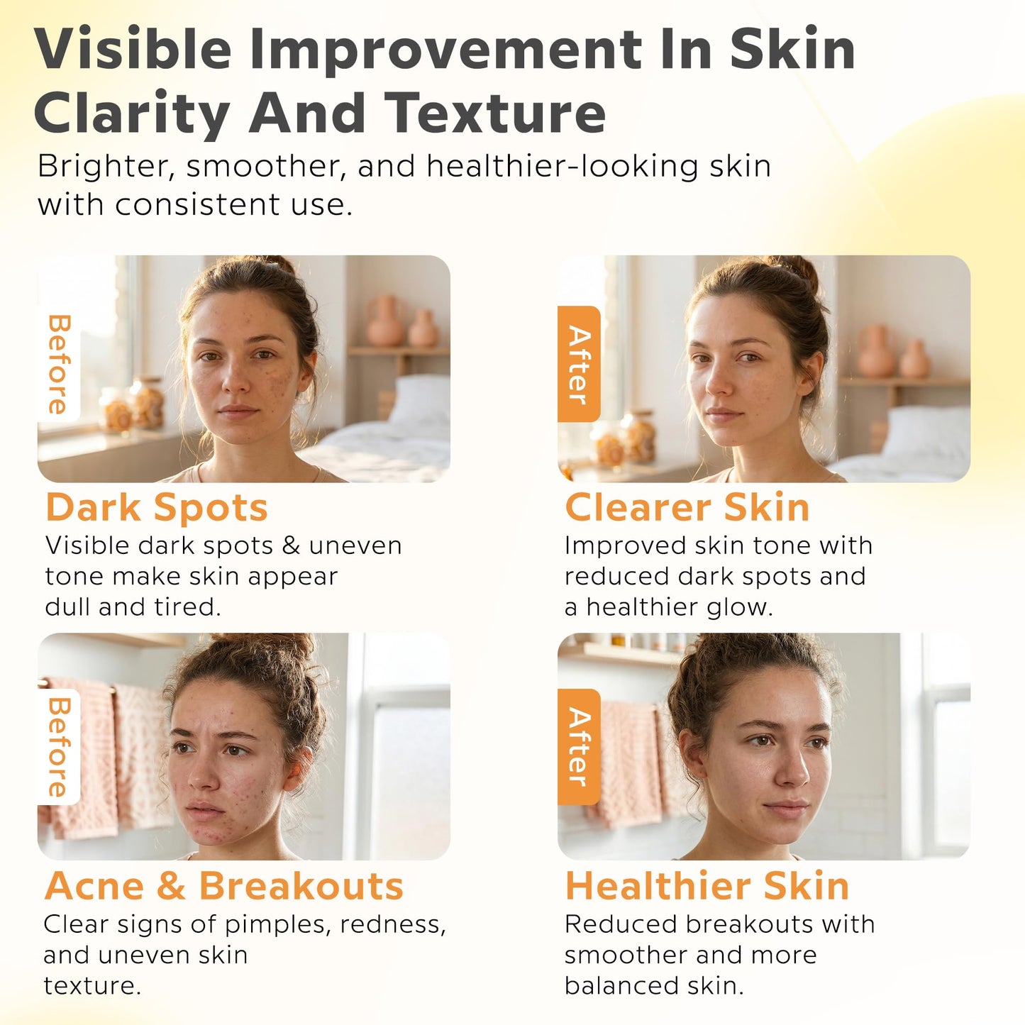 Dermacyl Vitamin C Serum for Face - Peptides c Total Package Serum with Hyaluronic Acid - All-in-One Vitamin Formula for Anti Aging, Hydration, Firms, Lifts, Targets Age spots - Fine Lines & Wrinkles