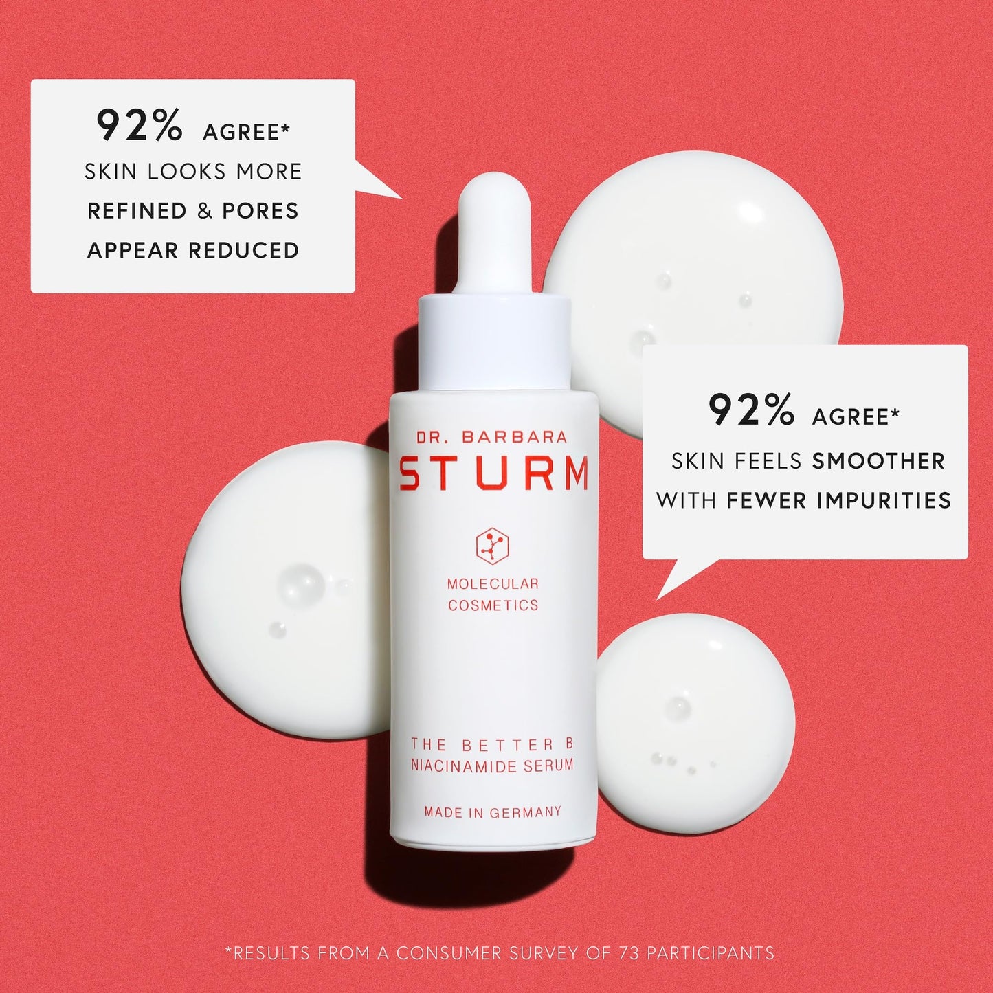 The Better B Niacinamide Serum 1.01 fl oz, Pore Refining Facial Serum, Helps Reduce Hyperpigmentation, Boosts Hydration, Luxury Skincare By Dr. Barbara Sturm