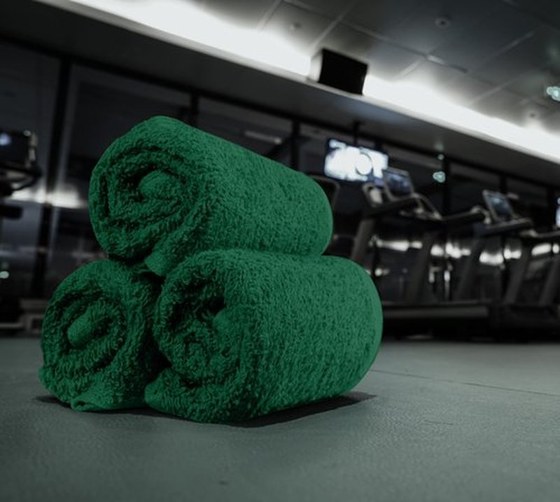Utopia Towels 24 Pack Cotton Washcloths Set - 100% Ring Spun Cotton, Premium Quality Flannel Face Cloths, Highly Absorbent and Soft Feel Fingertip Towels (Hunter Green)