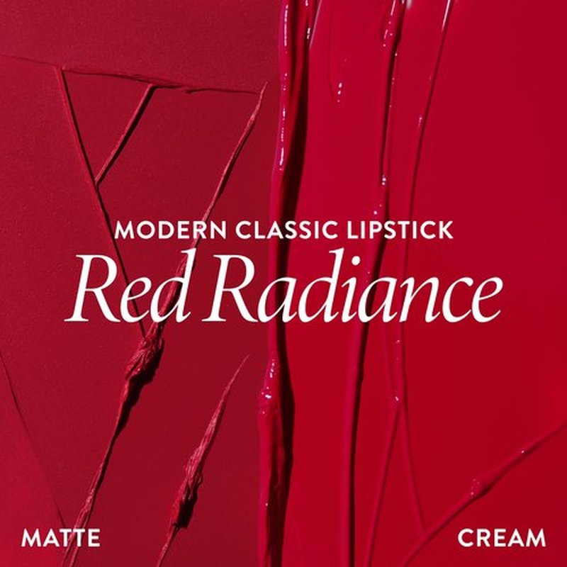 LAURA GELLER NEW YORK Modern Classic Matte Lipstick - Red Radiance - Ultra-Rich Color - Luxurious and Lightweight - Matte Finish