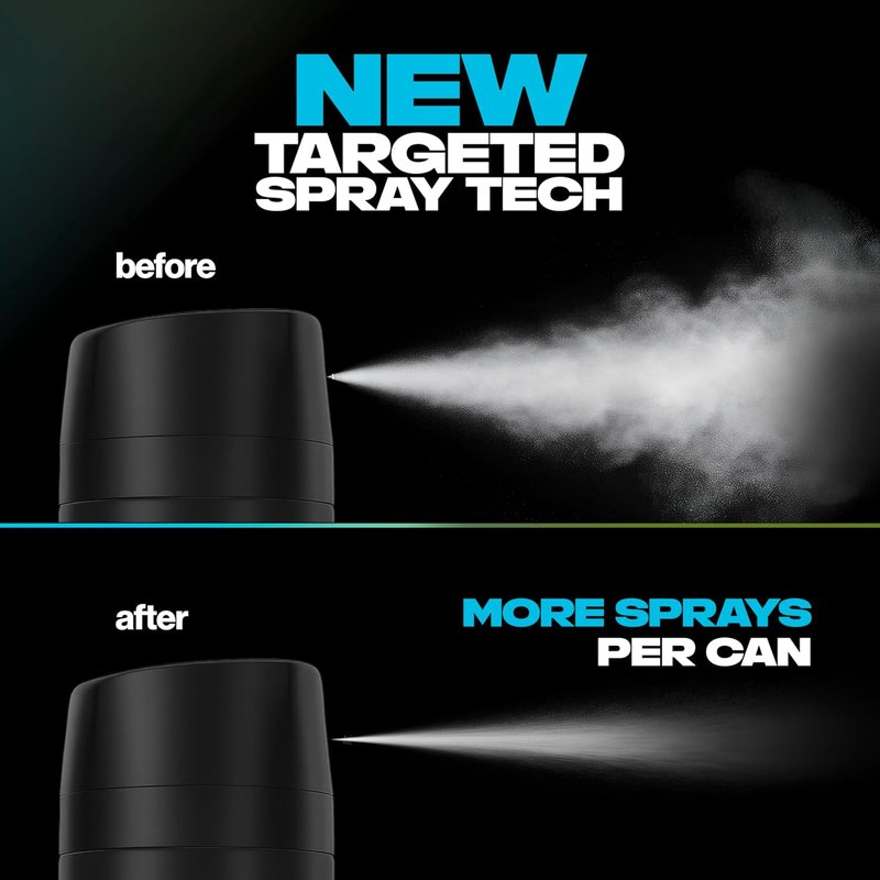 Axe Body Spray Aqua Bergamot - 72 Hour Freshness, Aluminum-Free, 2.9 oz