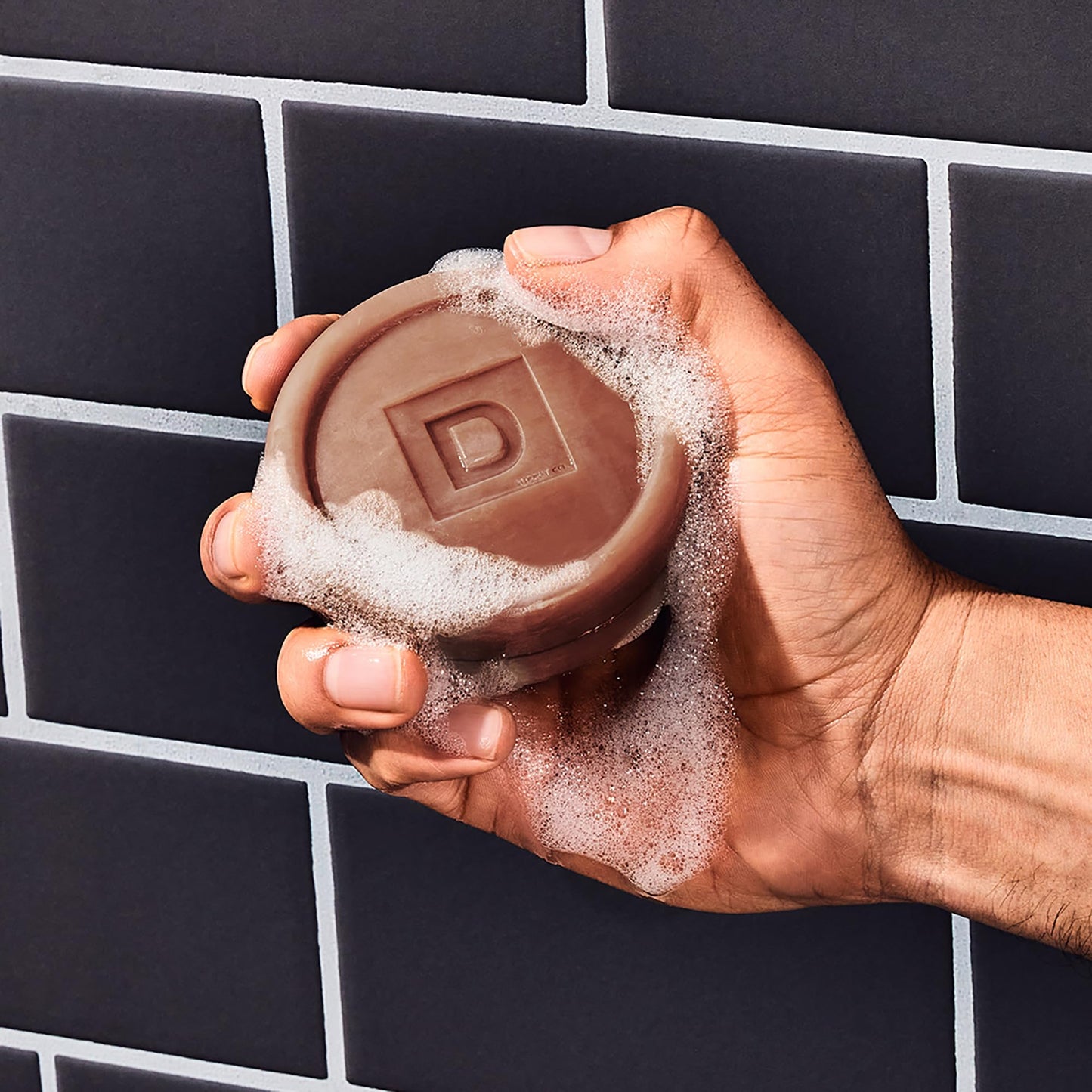 Duke Cannon Supply Co. Bar Soap Puck - Men's Rounded Bar Soap with Masculine Scents - Disc-Shaped Mens Soap - Hydrating & Deep Cleaning - All Skin Types - Bourbon, 6 Pack - 5 oz