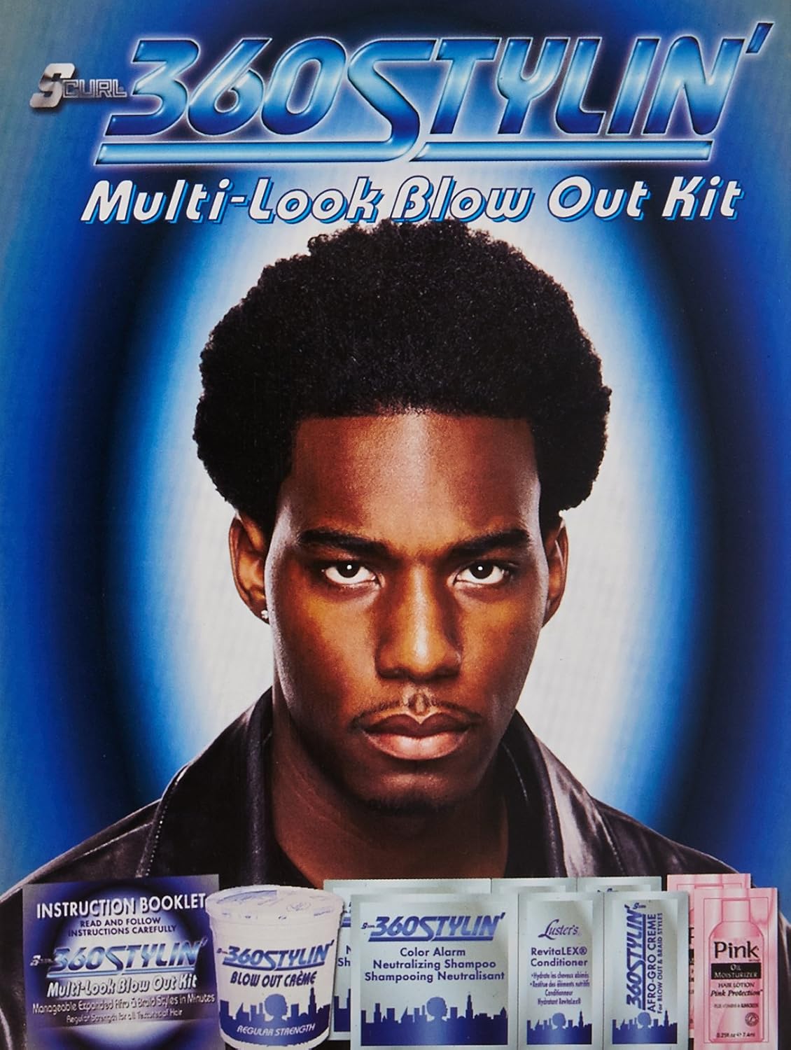 360 Stylin' Blow Out Kit by Luster - Versatile Hair Styling Tools for All Looks