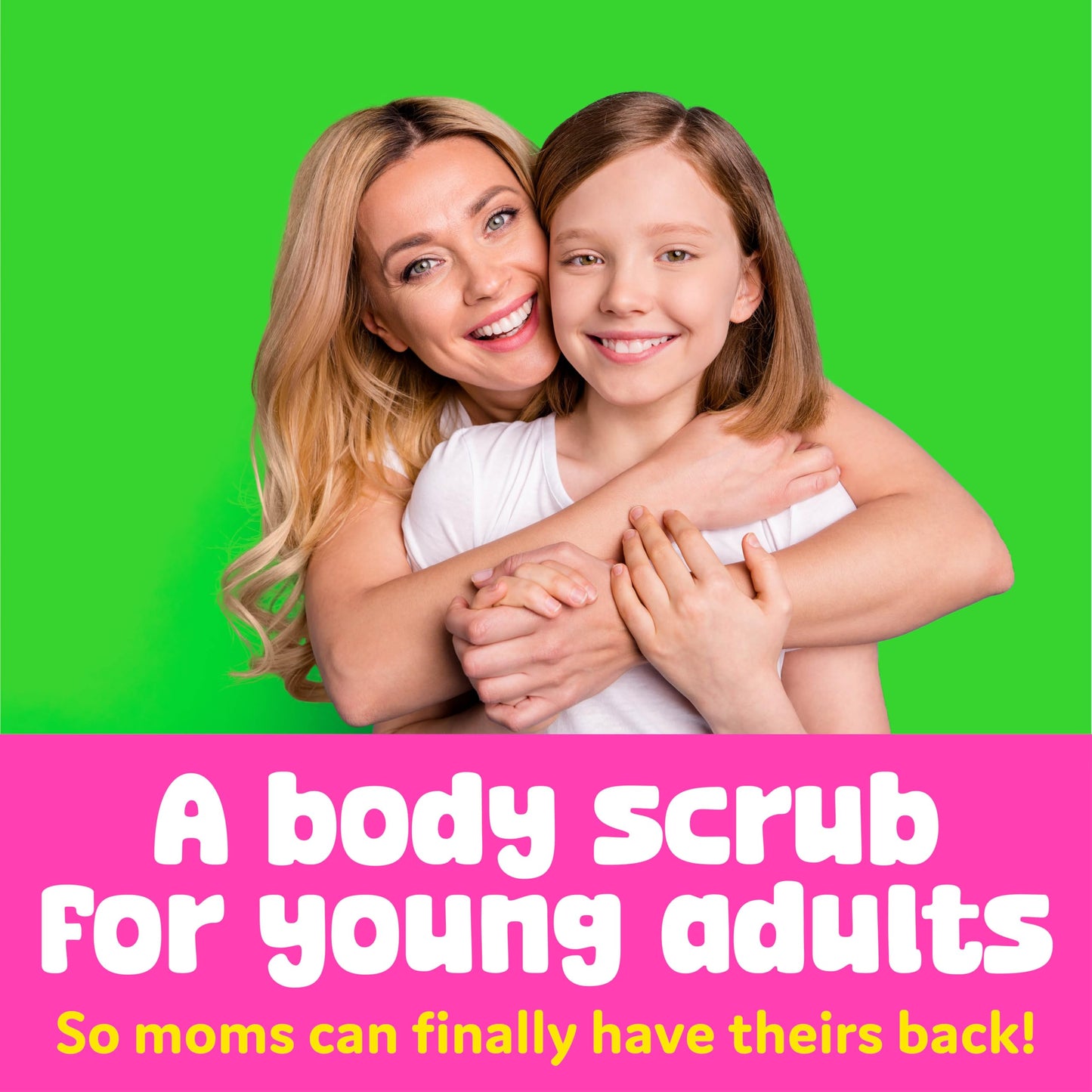 BeYoutiful Coconut Lime Body Sugar Scrub for Kids & Teens, Vitamin E, 16 oz