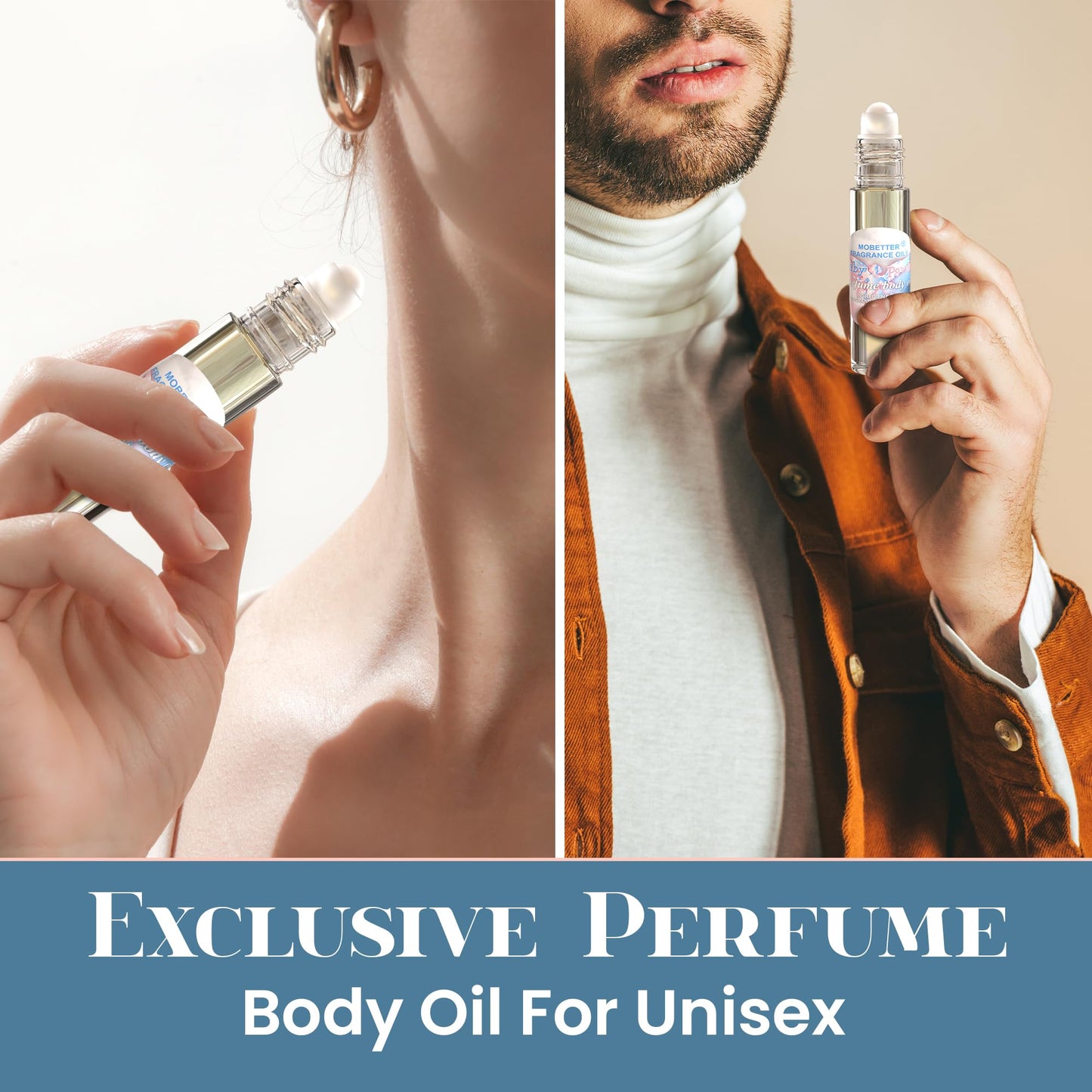 MOBETTER FRAGRANCE OILS – Powder Collection | Long-Lasting Perfume Body Oil