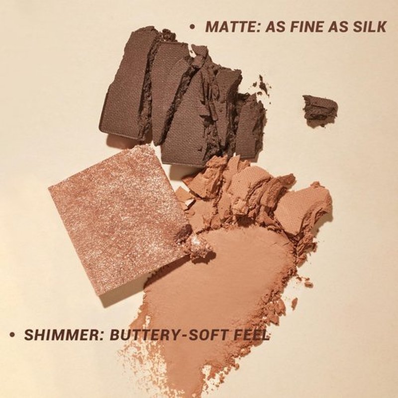 INTO YOU Nude Eyeshadow Palette, 4 Colors Matte, Shimmer and Glitter Eye Shadow Palletes, Warm Neutral Naked Pigments, Long Lasting Professional Beauty Makeup Eyeshadow
