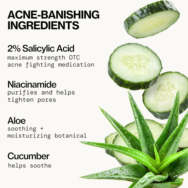 Pacifica Acne Treatment Facial Spray - Clear Mist with 2% Salicylic Acid & Niacinamide | Vegan, Dermatologist Tested