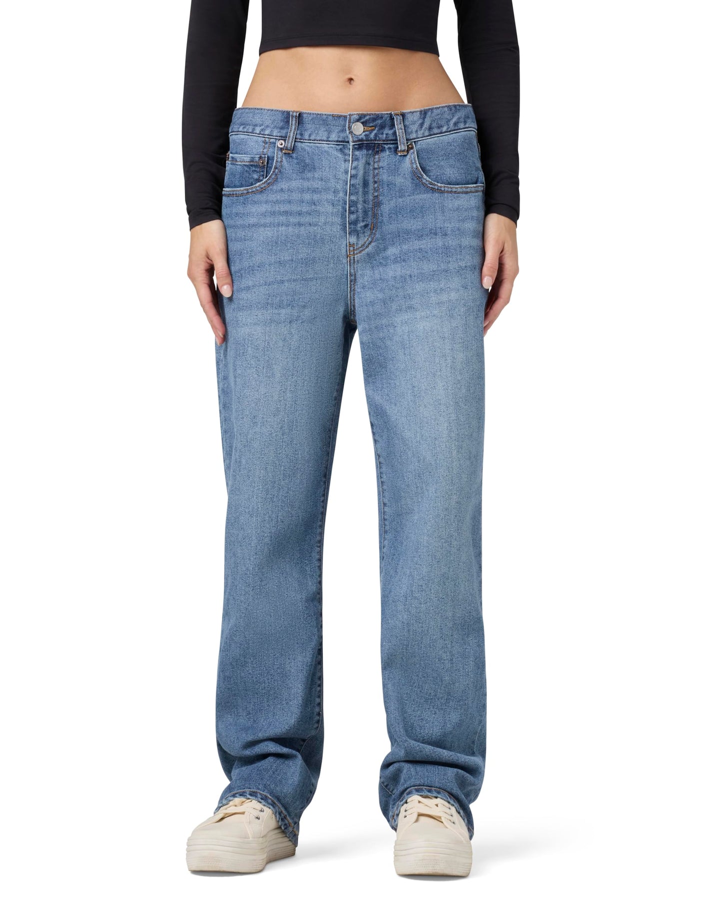 florence by mills Womens Boyfriend Jean Med Wash 4