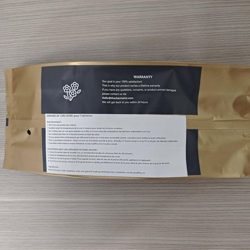Charmonic 1.1 lb/ 500g Wax Beads, Hard Waxing Beads for Face, Eyebrow, Brazilian, Legs, Body and Bikini Hair Wax Removal, Wax Beans, At Home Waxing Kit for Women & Men