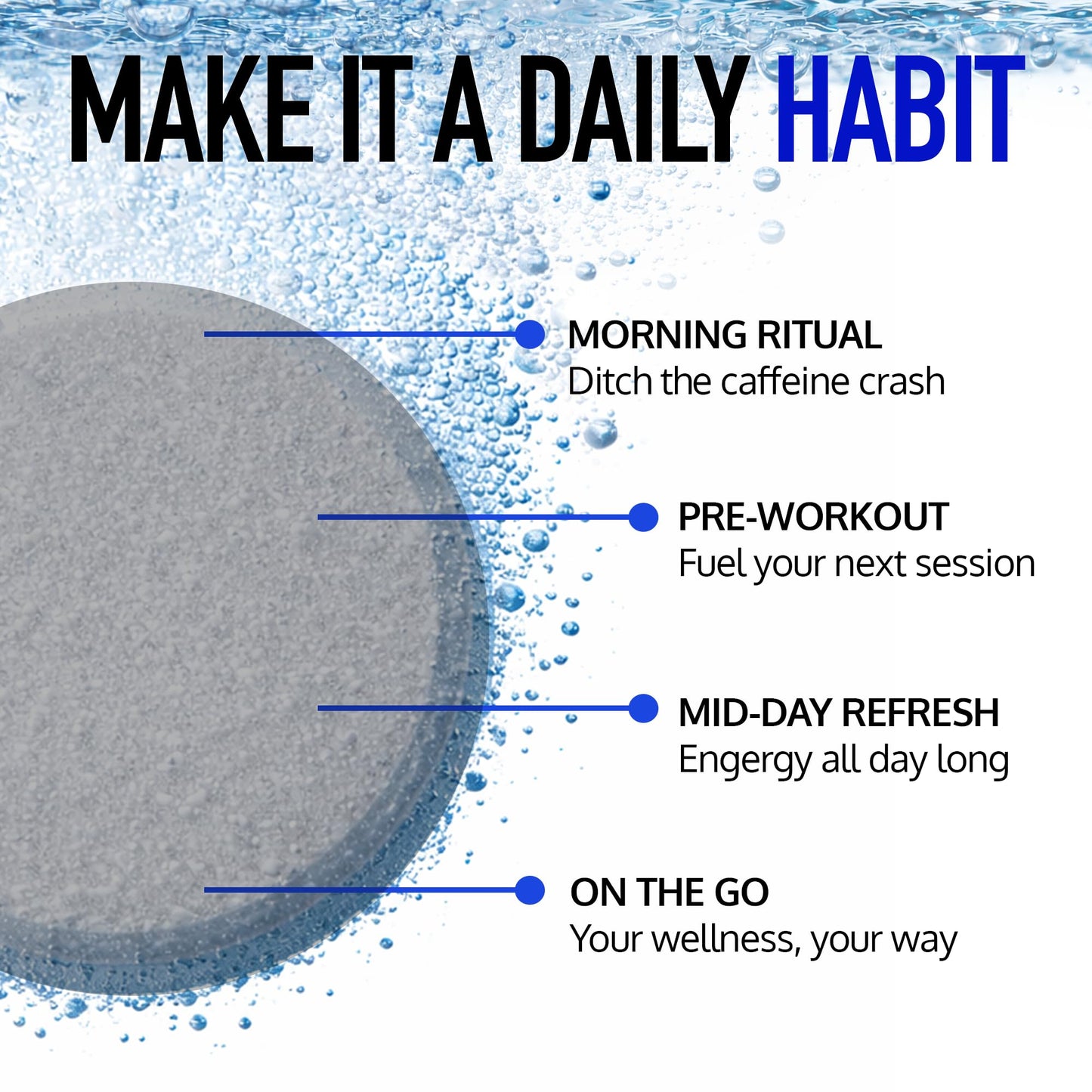 DRINK HRW Rejuvenation Molecular Hydrogen Water Tablets: 12 ppm H2, Patented, USA Made, IHSA-Certified Hydrogen & Magnesium Supplement. Supports Energy, Recovery, Cognitive Function (Unflavored, 60Ct)