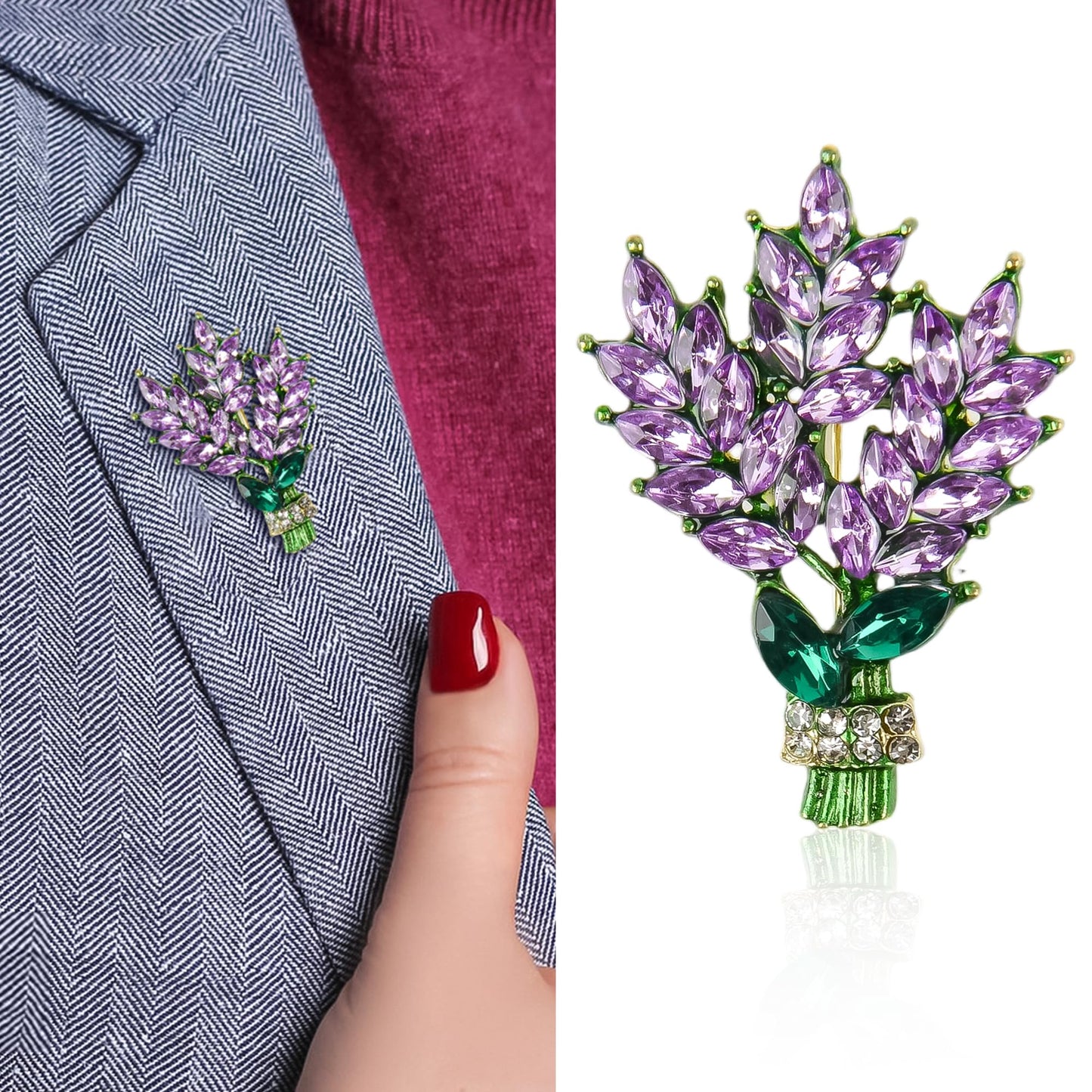 Kovtesiu Birthday Gifts for Women, Idea Lavender purple gifts for Mom Her Best Friends Sister, Lavender Christmas for Her