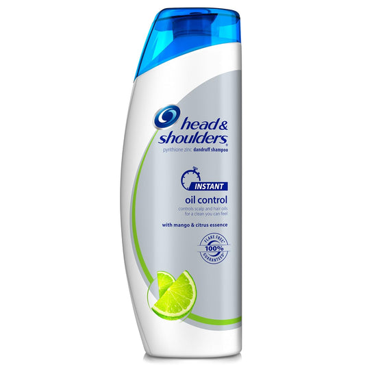 Head and Shoulders Instant Oil Control Dandruff Shampoo - 12.8 oz for Oily Scalps