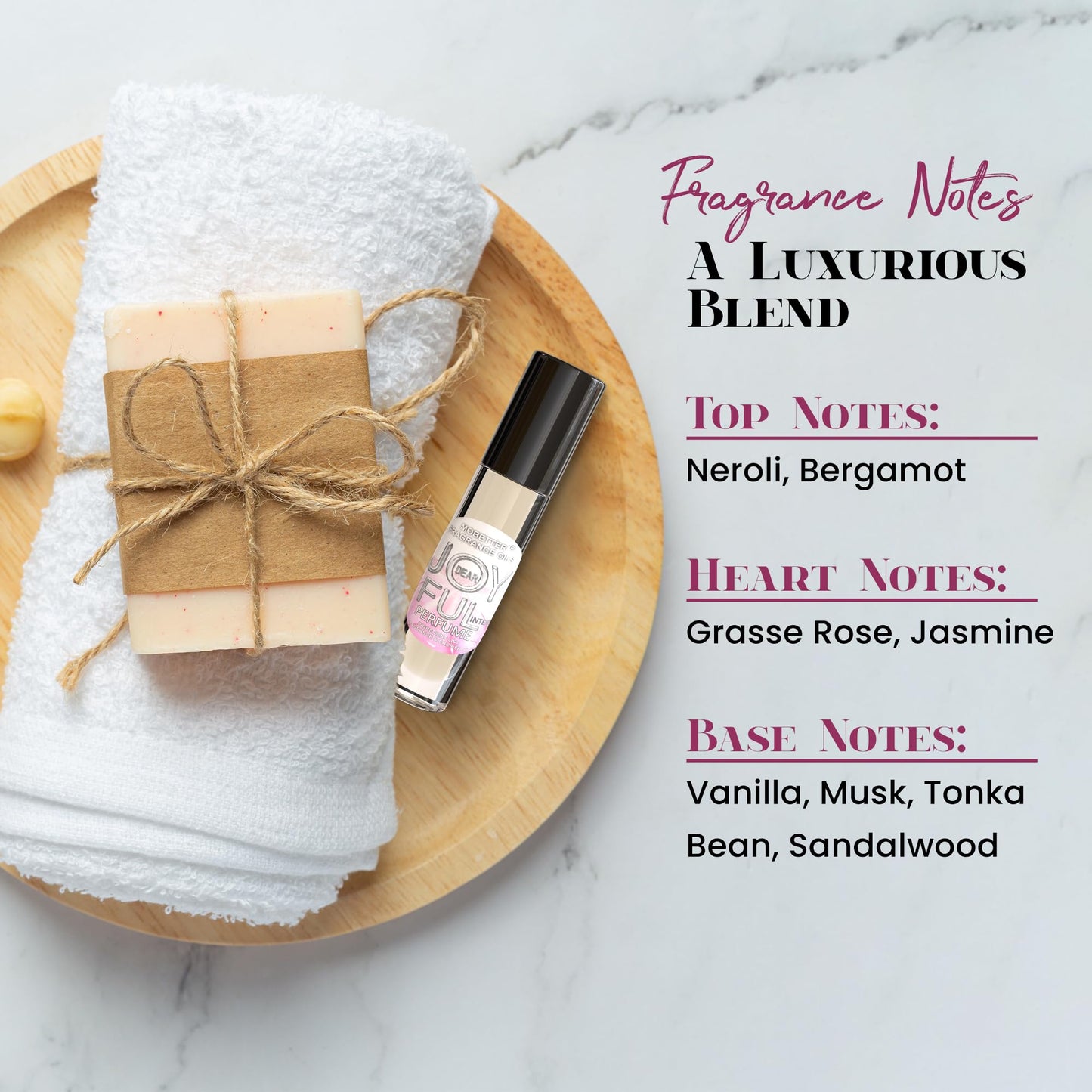 MOBETTER FRAGRANCE OILS Dear Joyful Intense Women Perfume Body Oil roll on
