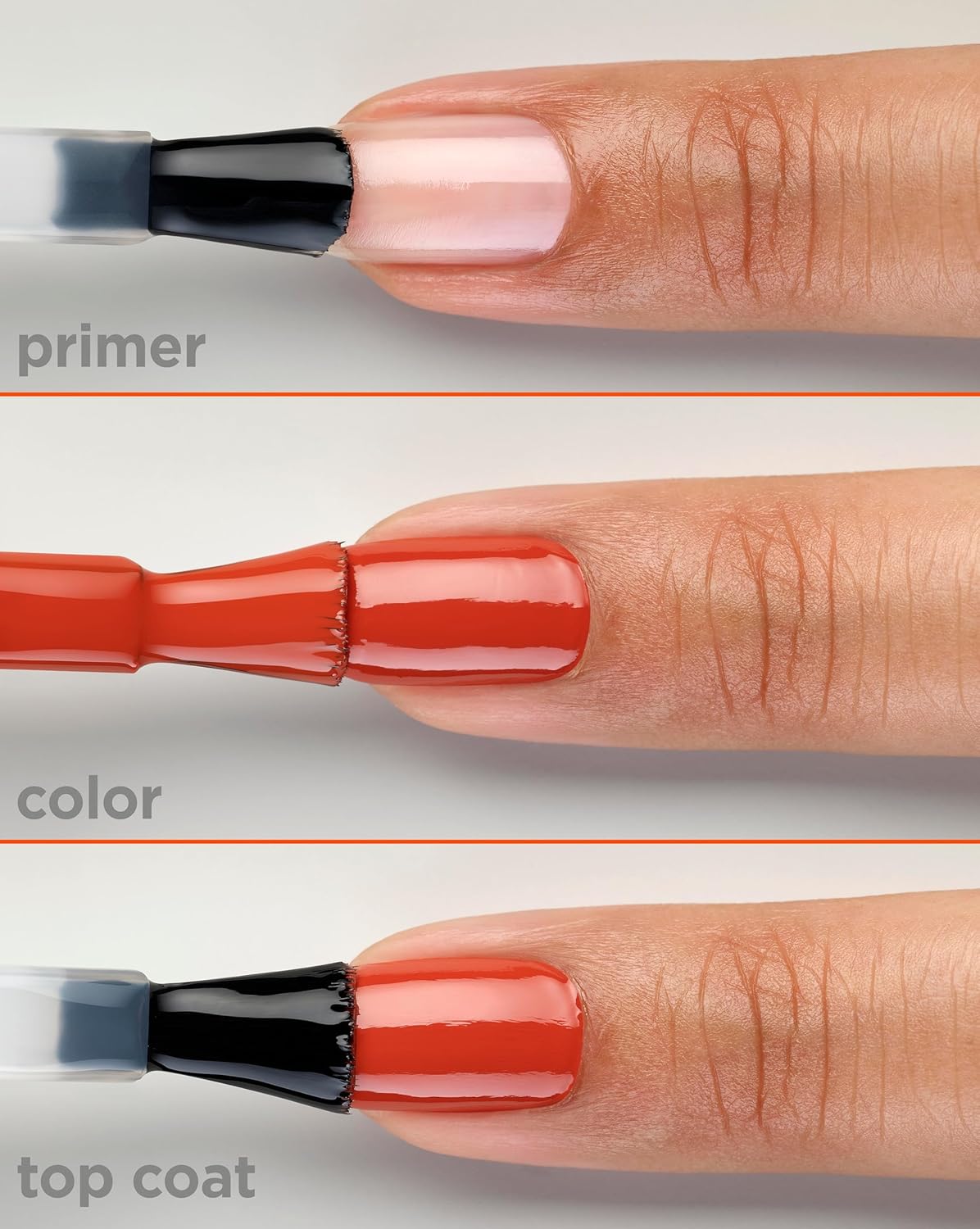 Sally Hansen Miracle Gel Nail Polish - Onyx-pected #849 with Shiny & Matte Top Coat Trio