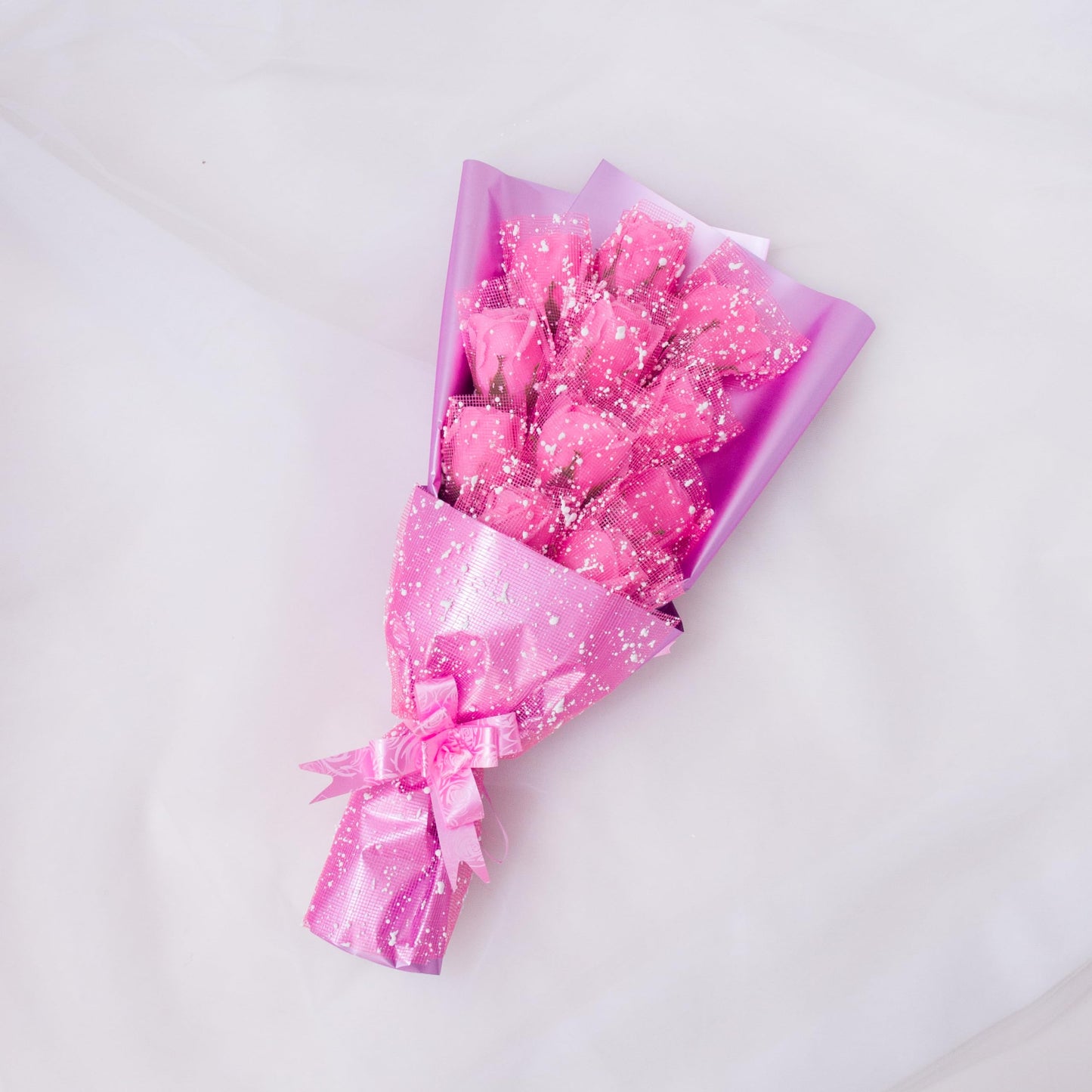 Abbie Home 11pcs Scented Forever Rose Bouquet with Gift Box- Birthday Mother's Day Graduation Wedding Appreciation Gift Anniversary Present (Blue)