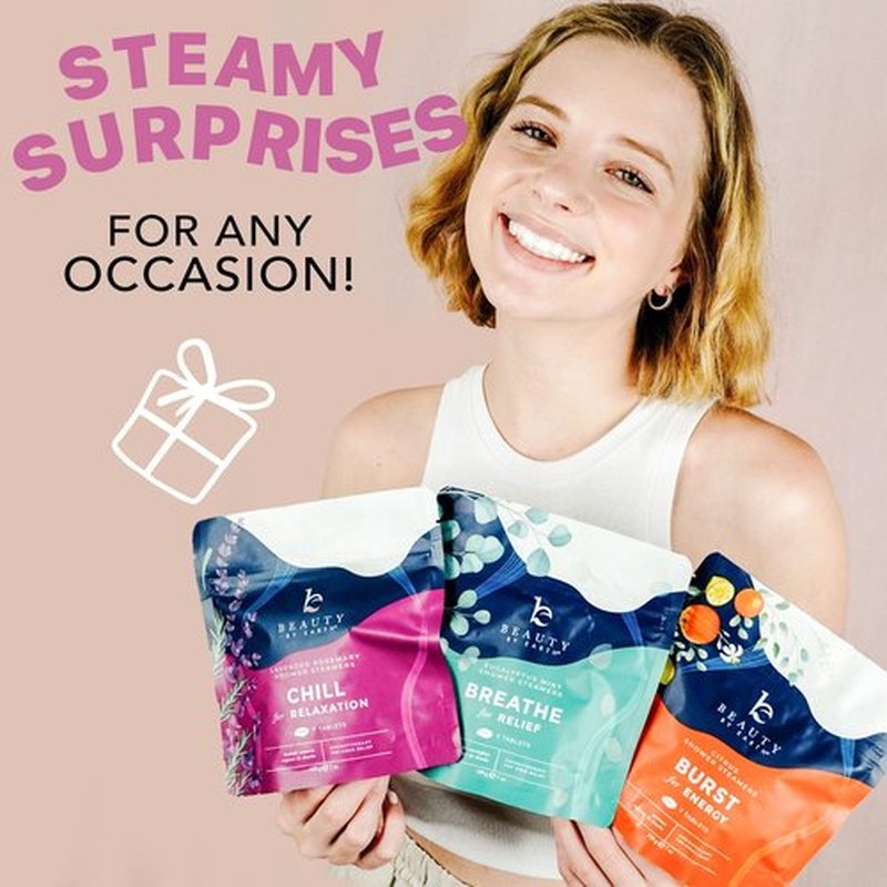 Shower Steamers Aromatherapy - USA Made with Natural Ingredients & Lavender Oil, Large Shower Bombs for Stress Relief, Luxury Stocking Stuffers for Mom, Relaxation Gifts for Women & Men