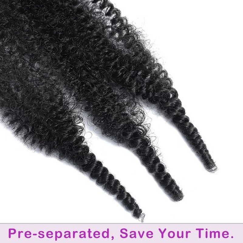 30Inch Marley Twist Braiding Hair 8 Packs Springy Afro Twist Hair Afro Twist Hair for Distressed Soft Locs Crochet Hair Marley Hair Pre Separated Spring Afro Twis Extensions for Black Women