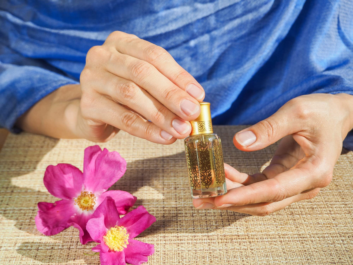 Petal Bliss Perfume Oil 12 mL – Fruity Floral with Pear Jasmine and Musk. Alcohol Free Long Lasting Oil, Compliment Magnet