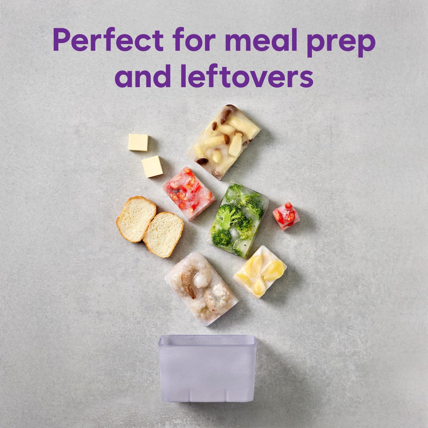 THX_SOYOON Freezer Containers for Food Storage 24pcs - Soup with Lids Safe - Twist Release - Flexible Frozen Design - BPA Free