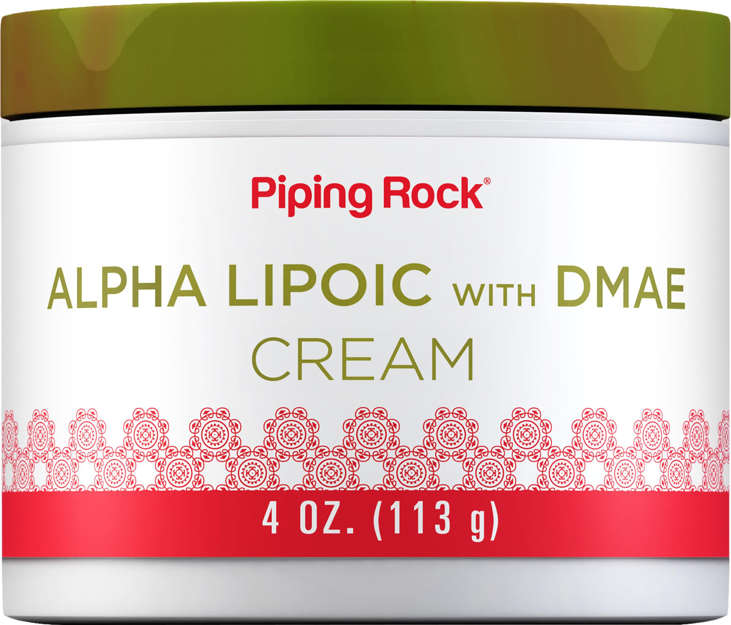 Piping Rock Alpha Lipoic Acid | 4 oz | with DMAE Cream