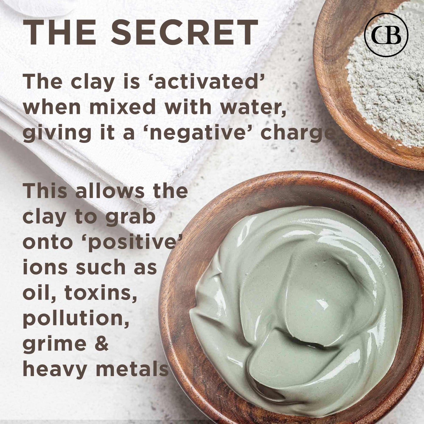 California Biology Clay Face Mask - 6 Count Variety Pack, Deep Pore Facial Masks | Kaolin Clay Powder & Calcium Bentonite Clay Skin Detox Treatment, Organic Face Mask for Women, Natural Cleaning Masks