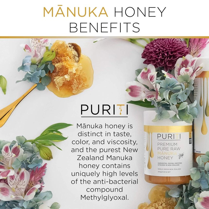 Premium Manuka Honey MGO 829+ | 100% Pure Raw Honey from New Zealand | 8.8 Oz Jar