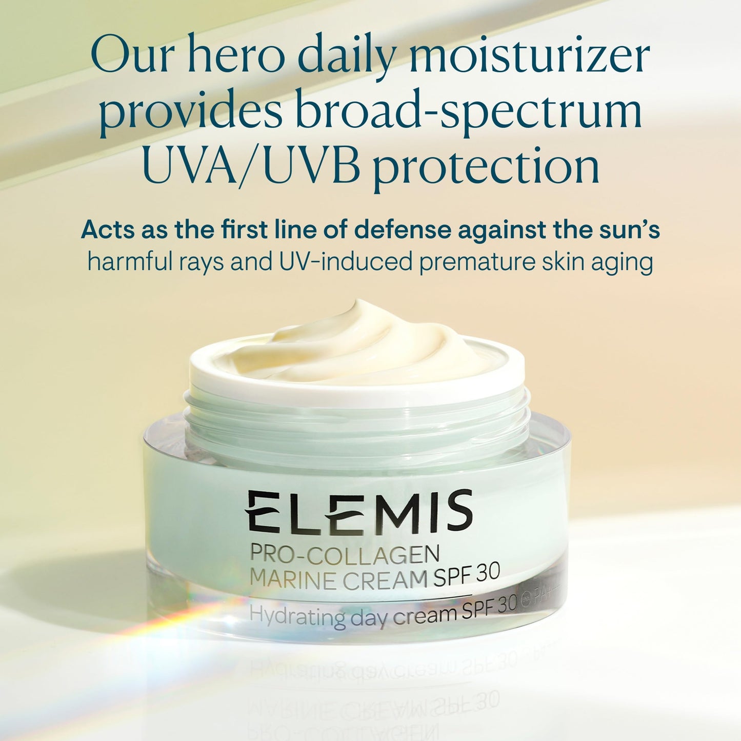 ELEMIS Superfood Facial Wash and ELEMIS Pro-Collagen Marine Cream with SPF 30