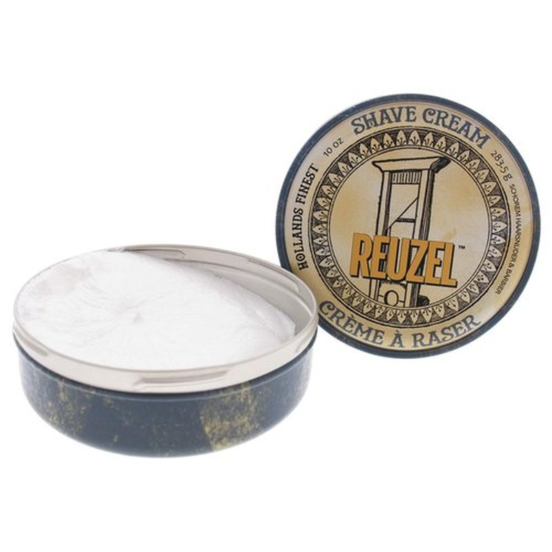 REUZEL Shave Cream, Reduces Cuts & Razor Irritation, Highly Concentrated, Rich Super-Slick Formula, Closest, Most Comfortable Shave, Vegan Formula, 10 oz