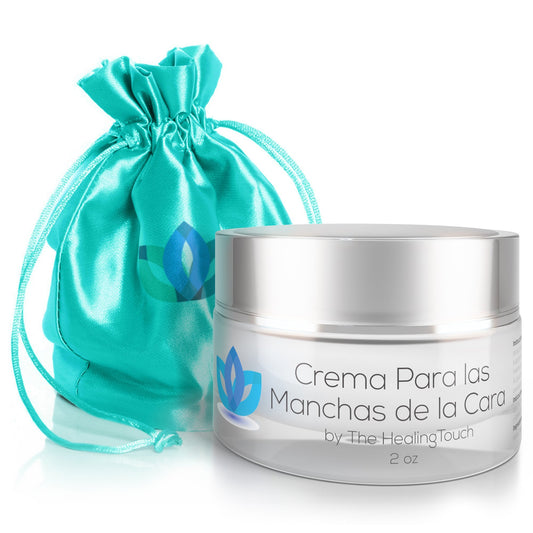 The Healing Touch Crema Para Manchas de La Cara: Elimina Manchas Obscuras del Acne, Sol, Edad, y Arrugas. Embellece tu Rostro Con Este Humectante Facial Antiarrugas
