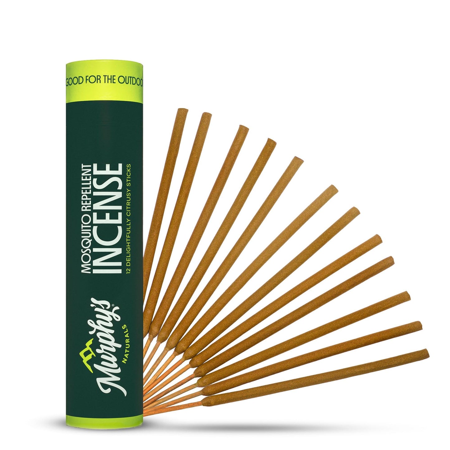 Murphy's Naturals Citronella Mosquito Repellent Incense Sticks, 12 Count